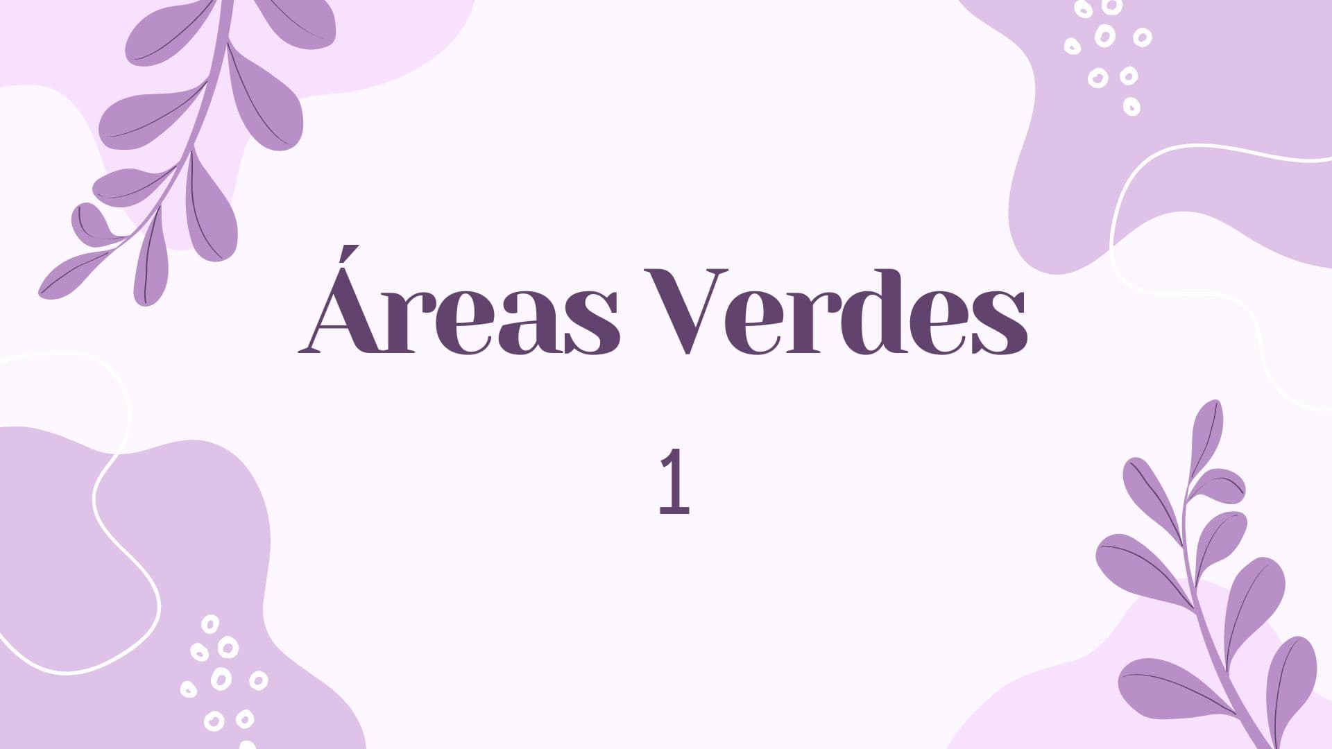 Áreas Verdes